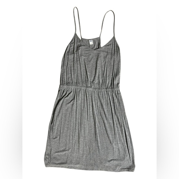 🟣Old Navy Grey Cami Mid Waist Dress Large - Picture 1 of 6